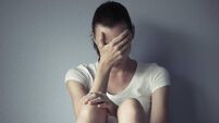 Stressed woman