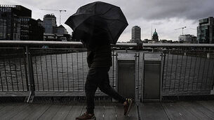 Storm Amy brings weather warnings to entire island of Ireland