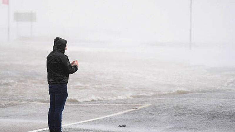 Storm Amy: Cleanup under way as 100,000 without power