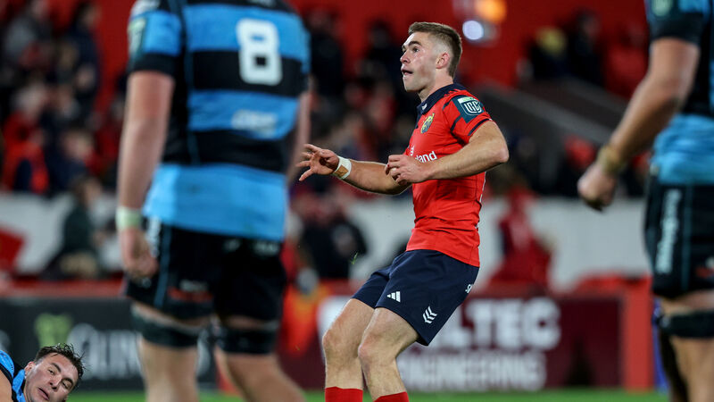 Jack Crowley guides Munster to hard-fought victory over Cardiff