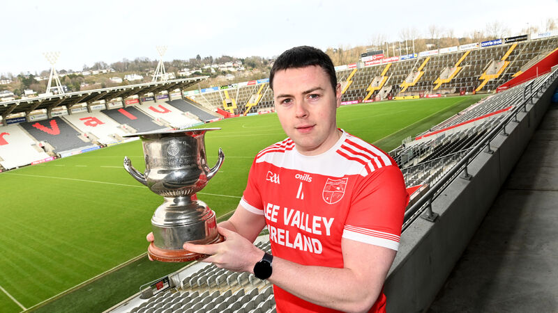 Three operations later and Uibh Laoire's Cathal Vaughan is still there – chasing the winning feeling