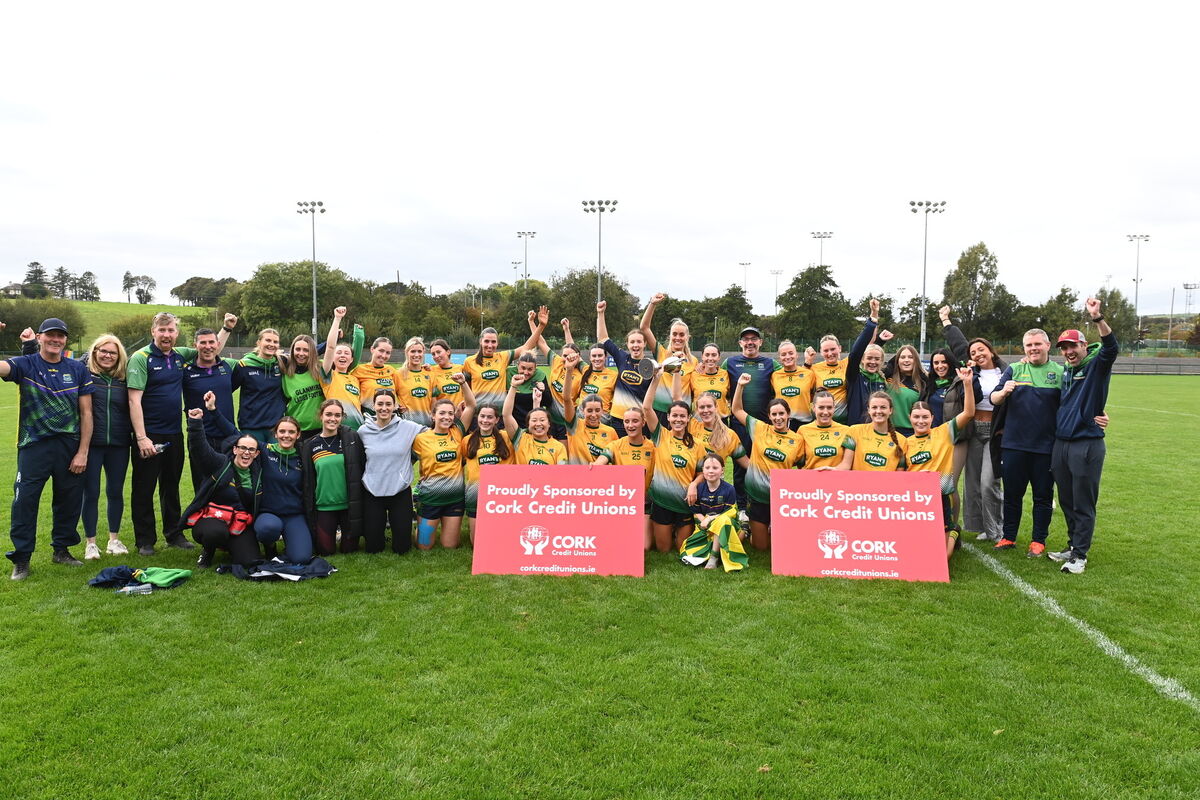 Joy for Glanmire after their win over O’Donovan Rossa at MTU. Picture: Larry Cummins Joy for Glanmire after their win over O’Donovan Rossa at MTU. Picture: Larry Cummins