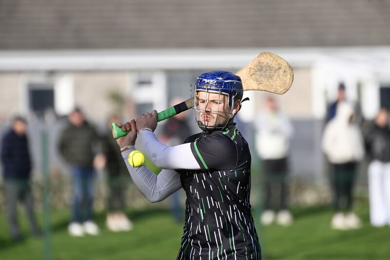 Ballincollig goalkeeper James Linehan makes a clearance against Dungourney. Picture: Larry Cummins