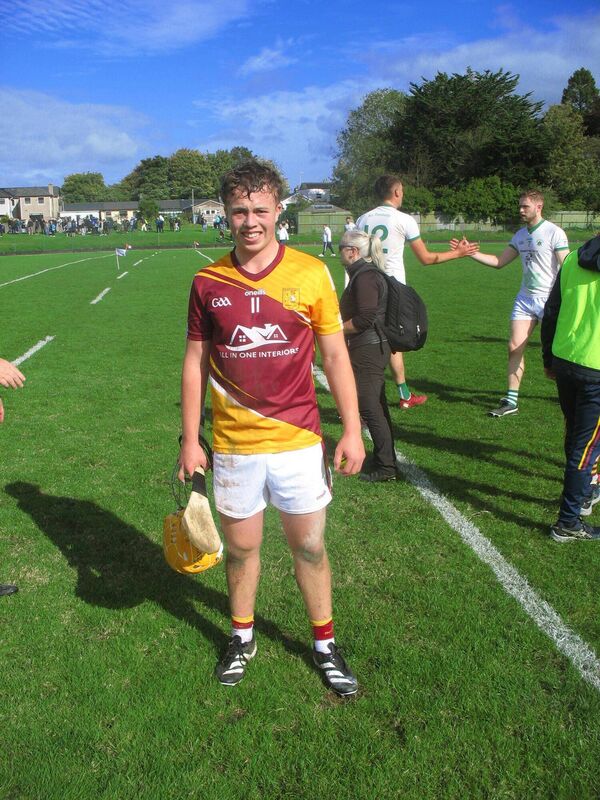 Jamie Hegarty was Whitechurch's top-scorer in the Seandún JAHC game at Ballinlough.