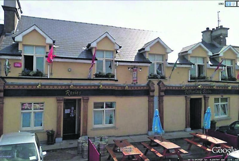 The exterior of Rosie's bar in East Cork. 