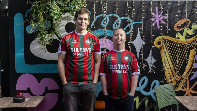 Where's me jersey? Sultans of Ping and Cork City supporters release new shirt