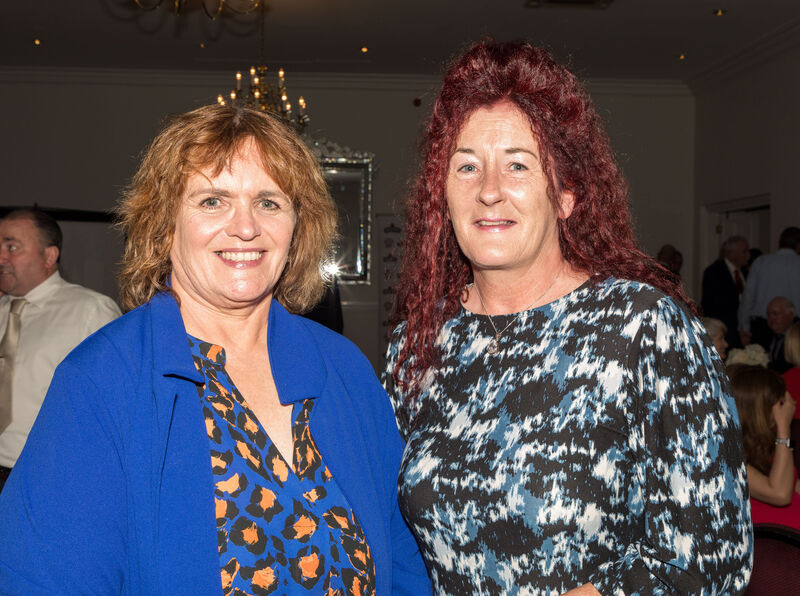 Marie O' Leary and Helen Noonan from the Cork Womens and Schoolgirl League at the Cork AUL 75th anniversary celebration that was held at the Metropole Hotel, Cork. - Picture David Creedon Marie O' Leary and Helen Noonan from the Cork Womens and Schoolgirl League at the Cork AUL 75th anniversary celebration that was held at the Metropole Hotel, Cork. - Picture David Creedon