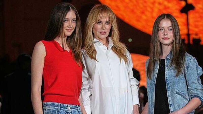 Nicole Kidman attends Chanel show with daughters days after filing for divorce
