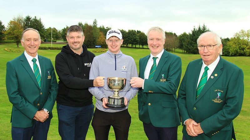 Golfer Robbie Walsh wins second Lee Valley Title Golfer Robbie Walsh wins second Lee Valley Title