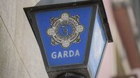 Gardai logo outside of Garda station