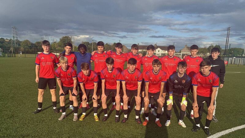 Douglas Hall manager Dave Butler is happy with start to the new U18 league season