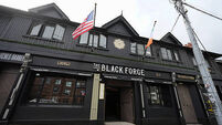 Black Forge pub fire