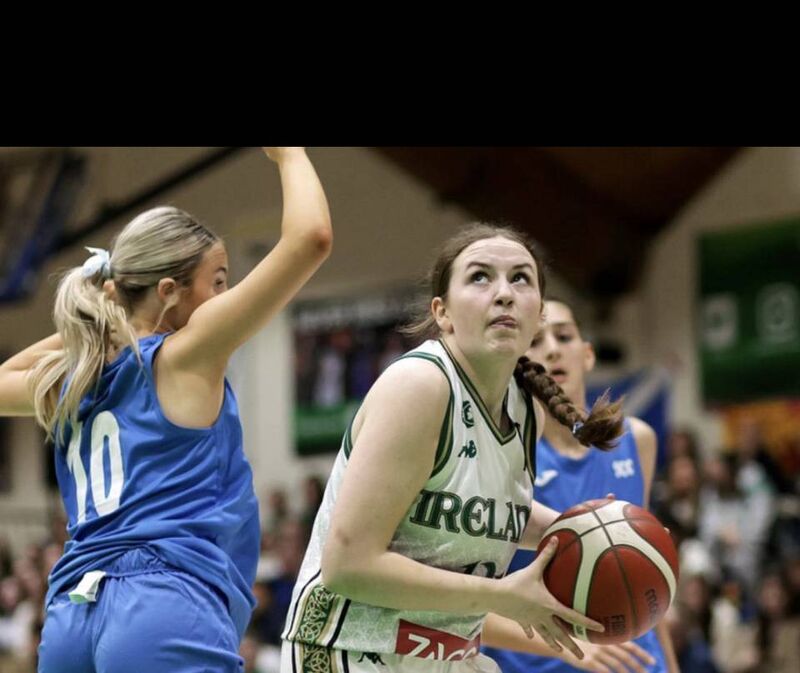 Glanmire basketball player Lucy Walsh who has made the U18 Irish provincial squad for the FIBA Youth EuroBasket later this summer.