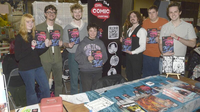 Graphic novel launched at Cork Comic Con tells dystopian Leeside tales