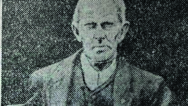 <p class="contextmenu internal_Caption">RECORD-BREAKER: Billy Duggan, who was born in Kilnamartyra in 1803, and lived to 1915</p>