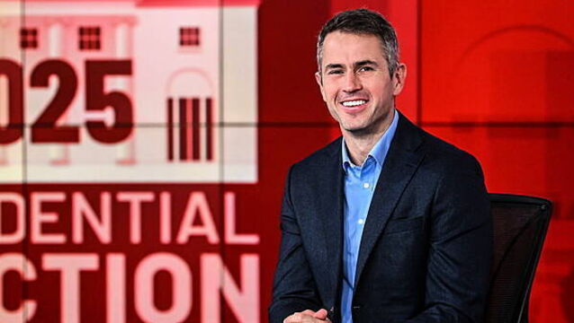 20250924SD00020 Studio Shoot at Virgin Media Presidential Election Coverage