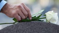 Paying his respects…