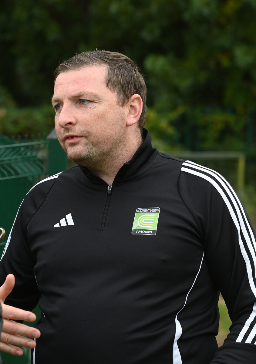  Denis Behan, Coerver Coaching at the launch of the new soccer training programme. Picture: Larry Cummins