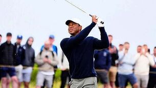 Tiger Woods undergoes back surgery to replace collapsed disc in spine