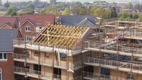 New homes under construction.