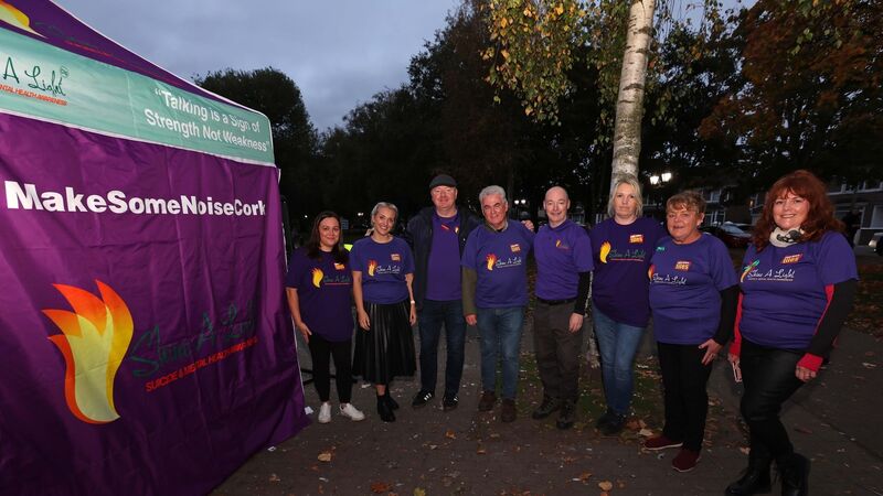 Cork's Lough lit up for ‘loved ones lost to suicide’