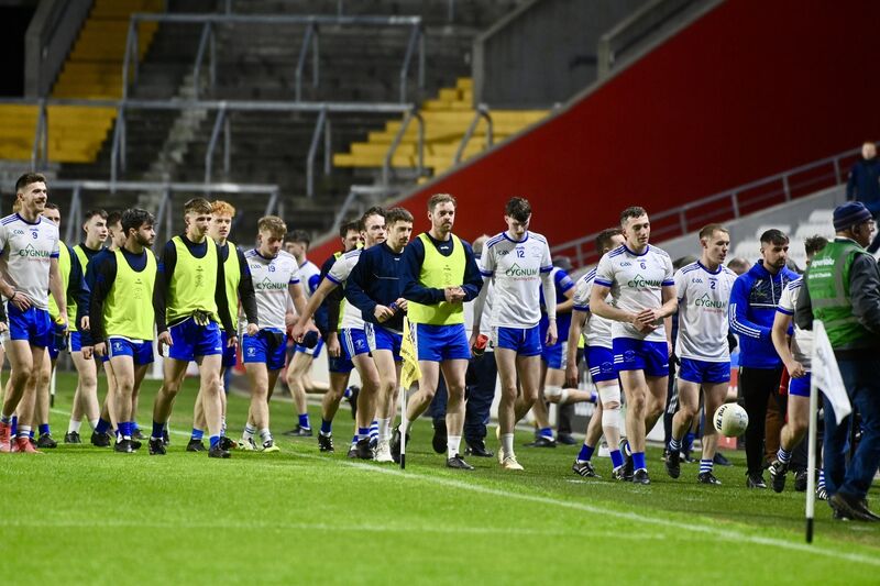 Cill na Martra celebrate after they beat Eire Og in the McCarthy Insurance Group Senior A football championship semi final at SuperValu Pairc Ui Chaoimh. Picture: Larry Cummins