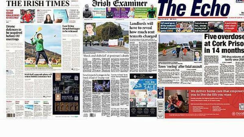 What the papers say: Monday's front pages