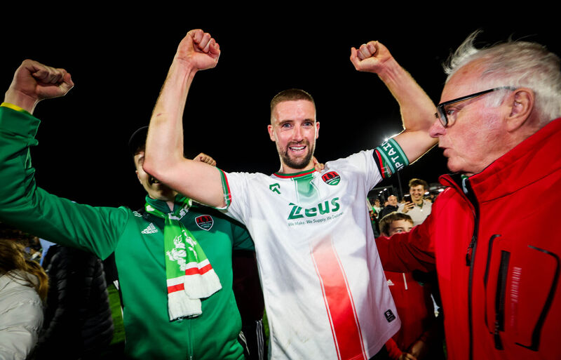 Fiacre Kelleher celebrates reaching the cup final. Picture: INPHO/Ryan Byrne Fiacre Kelleher celebrates reaching the cup final. Picture: INPHO/Ryan Byrne