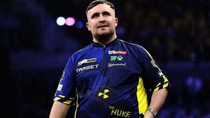 Luke Littler storms to first World Grand Prix title after beating Luke Humphries