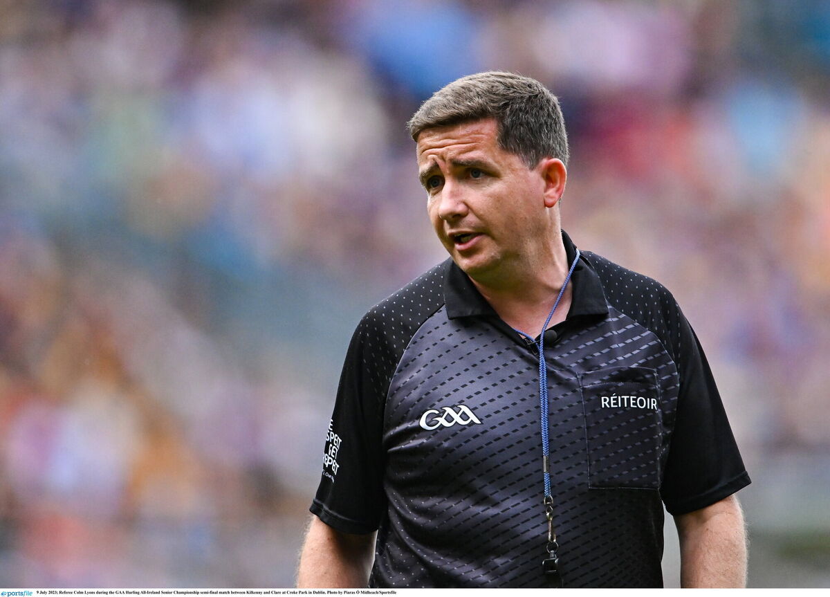 Colm Lyons. Picture: Piaras Ó Mídheach/Sportsfile