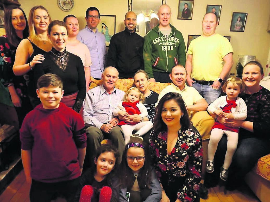 Julie Cummins, originally of Dublin Hill, with her family on a visit home to Cork. Julie Cummins, originally of Dublin Hill, with her family on a visit home to Cork.