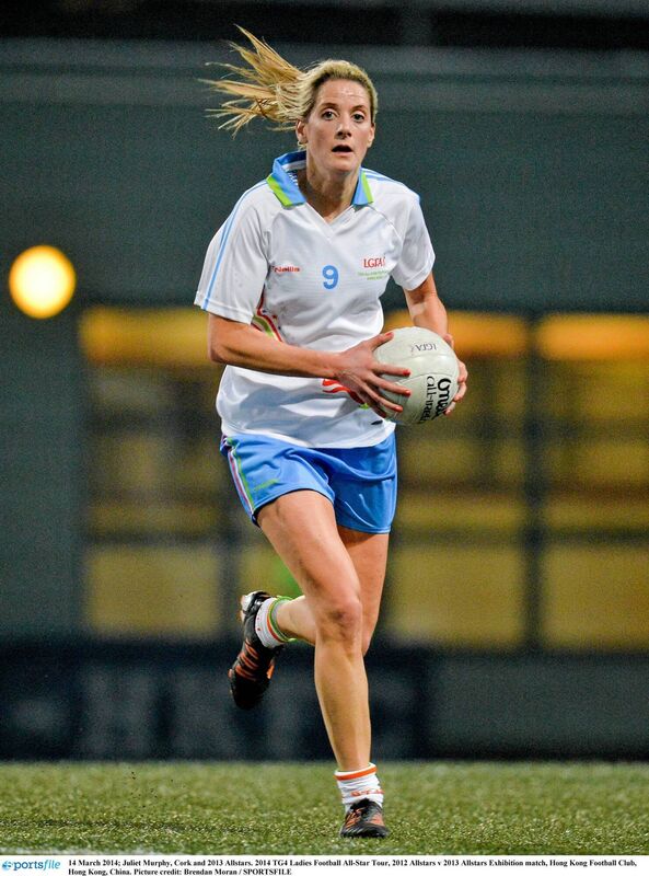 Juliet Murphy on All-Star duty in Hong Kong in 2014. Picture: Brendan Moran/SPORTSFILE 