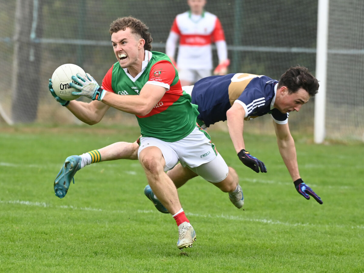 Ballinora's Neil Lordan was outstanding in defence against Kilmurry. Picture: Eddie O'Hare Ballinora's Neil Lordan was outstanding in defence against Kilmurry. Picture: Eddie O'Hare