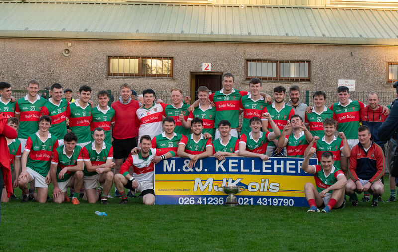 Ballinora after winning the Muskerry JAHC last year. Picture: Howard Crowdy Ballinora after winning the Muskerry JAHC last year. Picture: Howard Crowdy