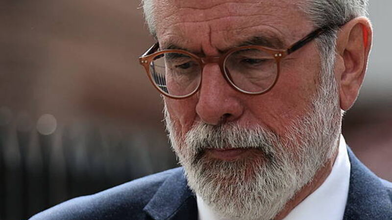 Adams accuses UK government of ‘duplicity’ over move to block compensation payout Adams accuses UK government of ‘duplicity’ over move to block compensation payout