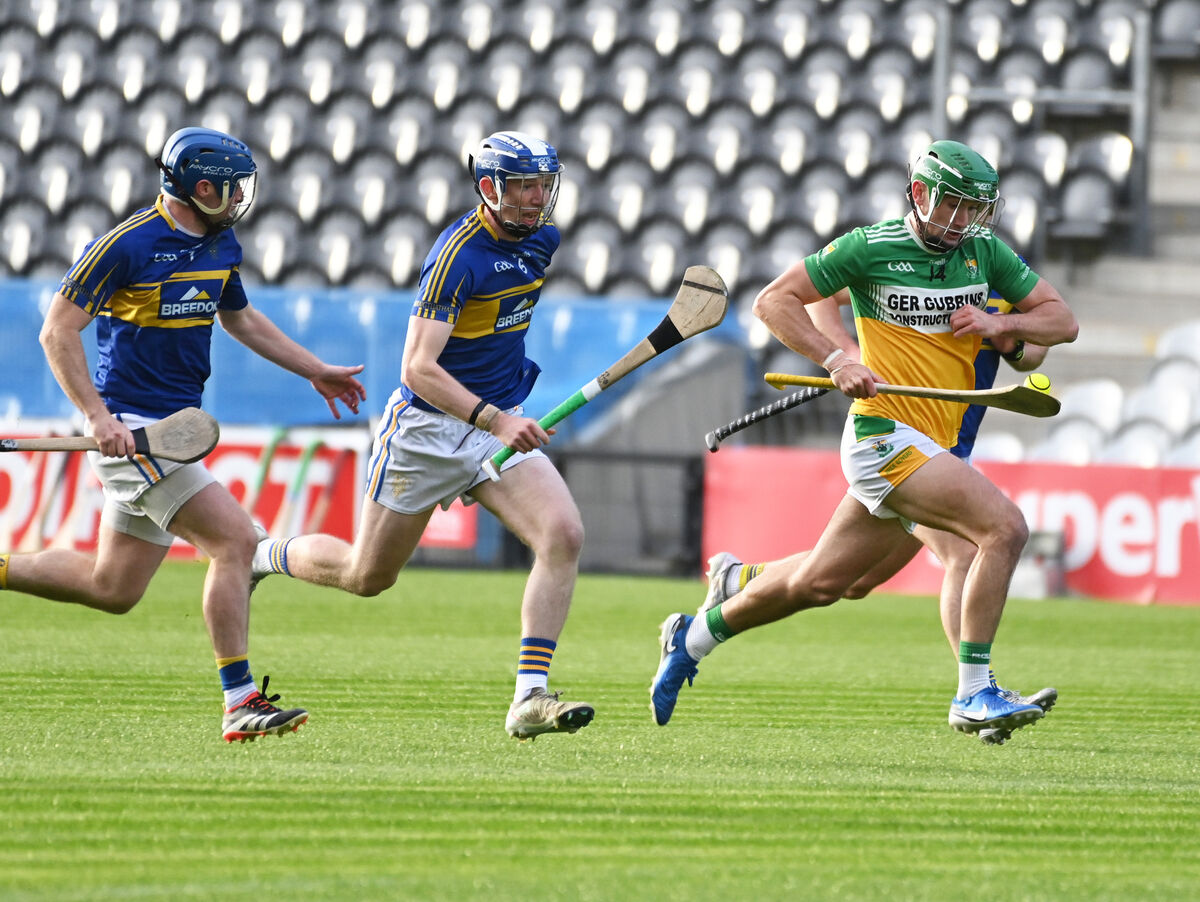 Bride Rovers' Brian Roche leads the way in the Senior A from play chart with 4-15. Picture: Eddie O'Hare Bride Rovers' Brian Roche leads the way in the Senior A from play chart with 4-15. Picture: Eddie O'Hare