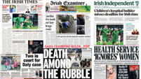 What the papers say: Wednesday's front pages