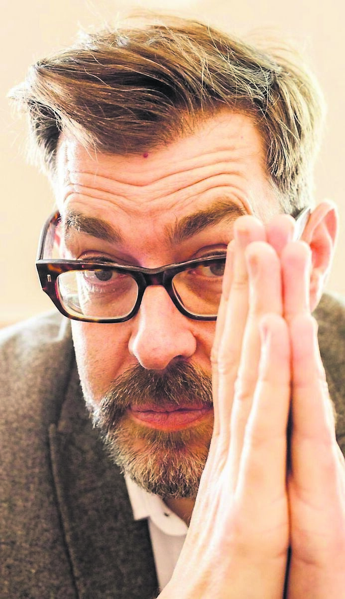 Richard Osman says he's not wonderful at multi-tasking. Richard Osman says he's not wonderful at multi-tasking.