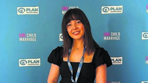 <p>Amy O’Brien, of UCC, is involved in the group PLAN, an organisation aiming to break down barriers to gender equality</p>