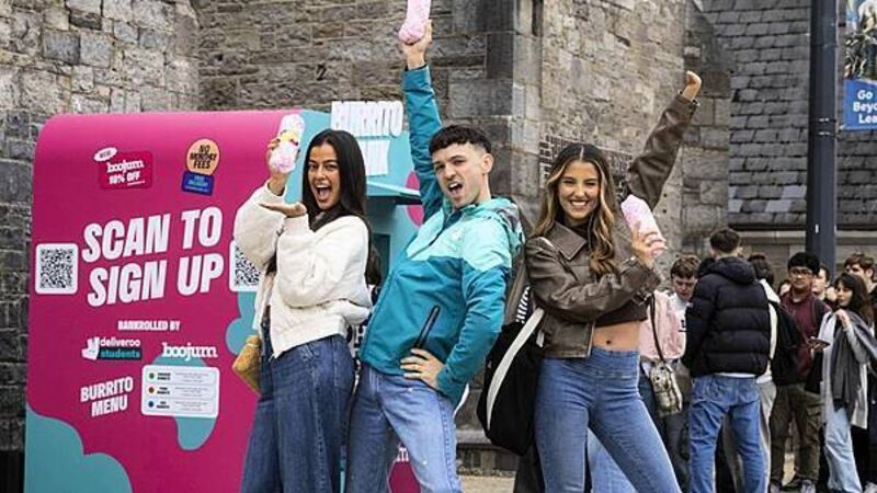 Ireland's first-ever free burrito ATM arrives in Dublin Ireland's first-ever free burrito ATM arrives in Dublin