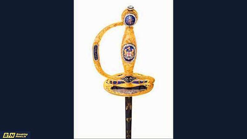 Rare jewelled sword sells for €350,000 at Irish auction Rare jewelled sword sells for €350,000 at Irish auction
