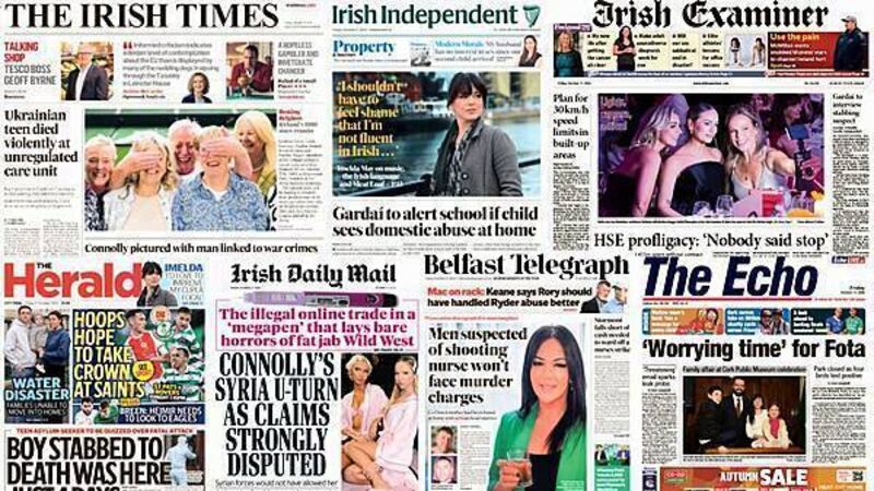 What the papers say: Friday's front pages What the papers say: Friday's front pages