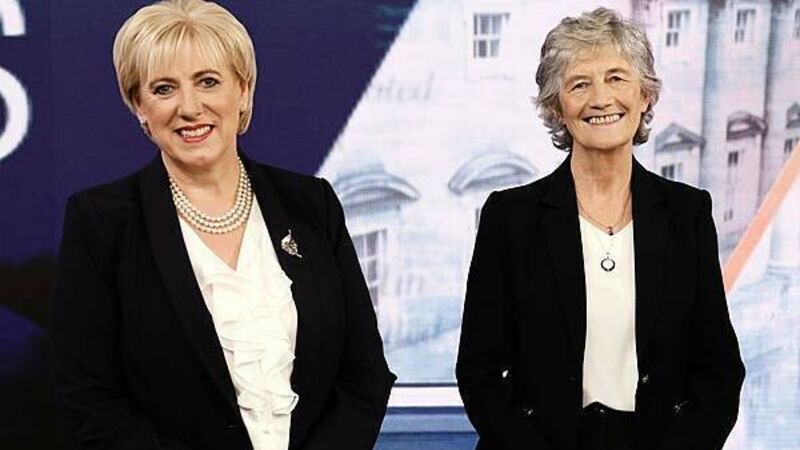 Taoiseach and Tánaiste insist election 'all to play for' despite poll in Connolly's favour Taoiseach and Tánaiste insist election 'all to play for' despite poll in Connolly's favour