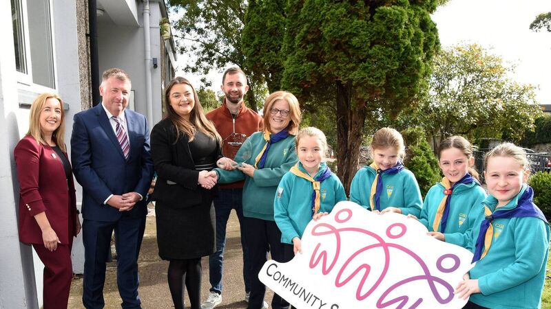 Community Spirit award for Passage West Girl Guides