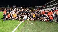 Kilbrittain survive late scare against Glen Rovers to win Premier Junior Hurling title 