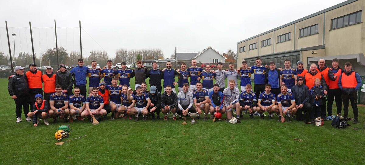 The Kilshannig squad after the win against Dromina. Picture: Jim Coughlan.
