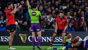 Jack Crowley shines as Munster crush Leinster at Croke Park