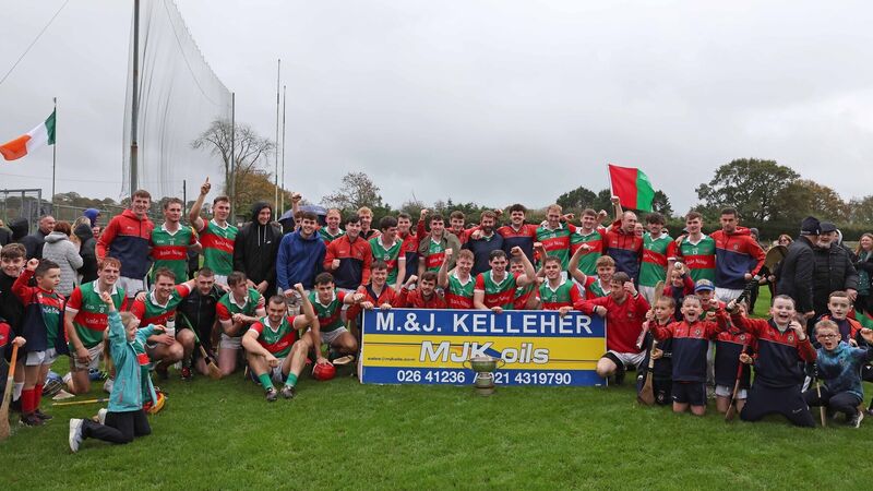 Five in a row for Ballinora as they beat Grenagh to retain the Muskerry JAHC title Five in a row for Ballinora as they beat Grenagh to retain the Muskerry JAHC title