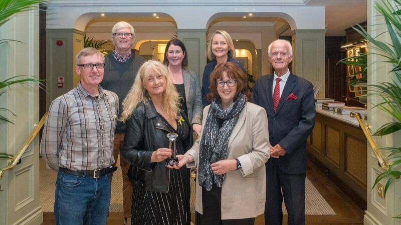 Cork Person of Month award for Greater Chernobyl Cause founder Fiona Corcoran Cork Person of Month award for Greater Chernobyl Cause founder Fiona Corcoran