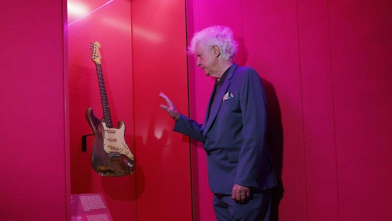 Gallagher guitar and Collins flag among Cork items on show in Dublin Gallagher guitar and Collins flag among Cork items on show in Dublin